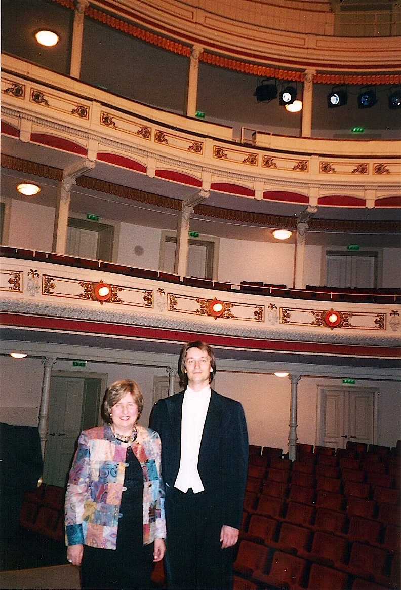 2004 Gera Altenburg Filharmonische. In Altenburg with Michael Guettler